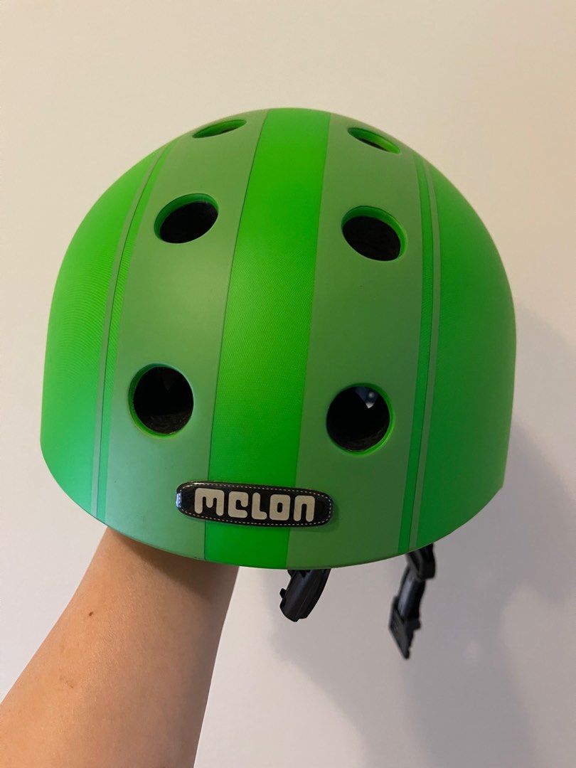 Melon Helmet Lime Green, Sports Equipment, Other Sports Equipment and