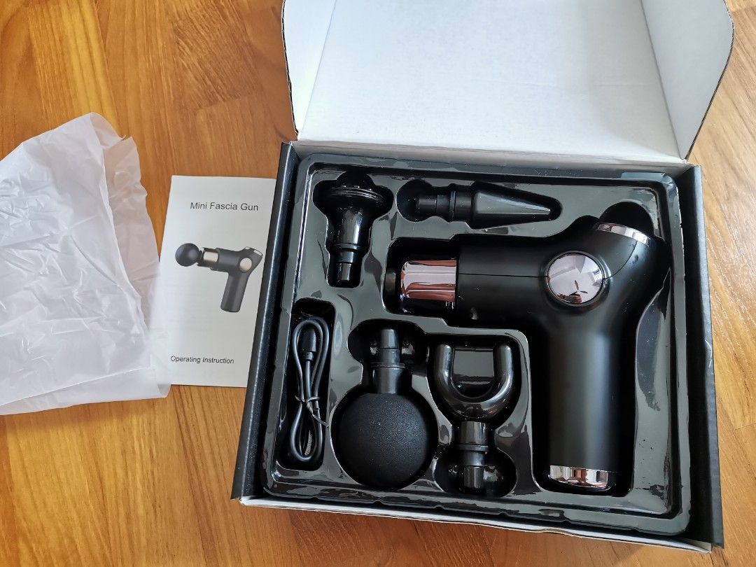 Mini Fascial Gun | KH-515, Health & Nutrition, Massage Devices on Carousell