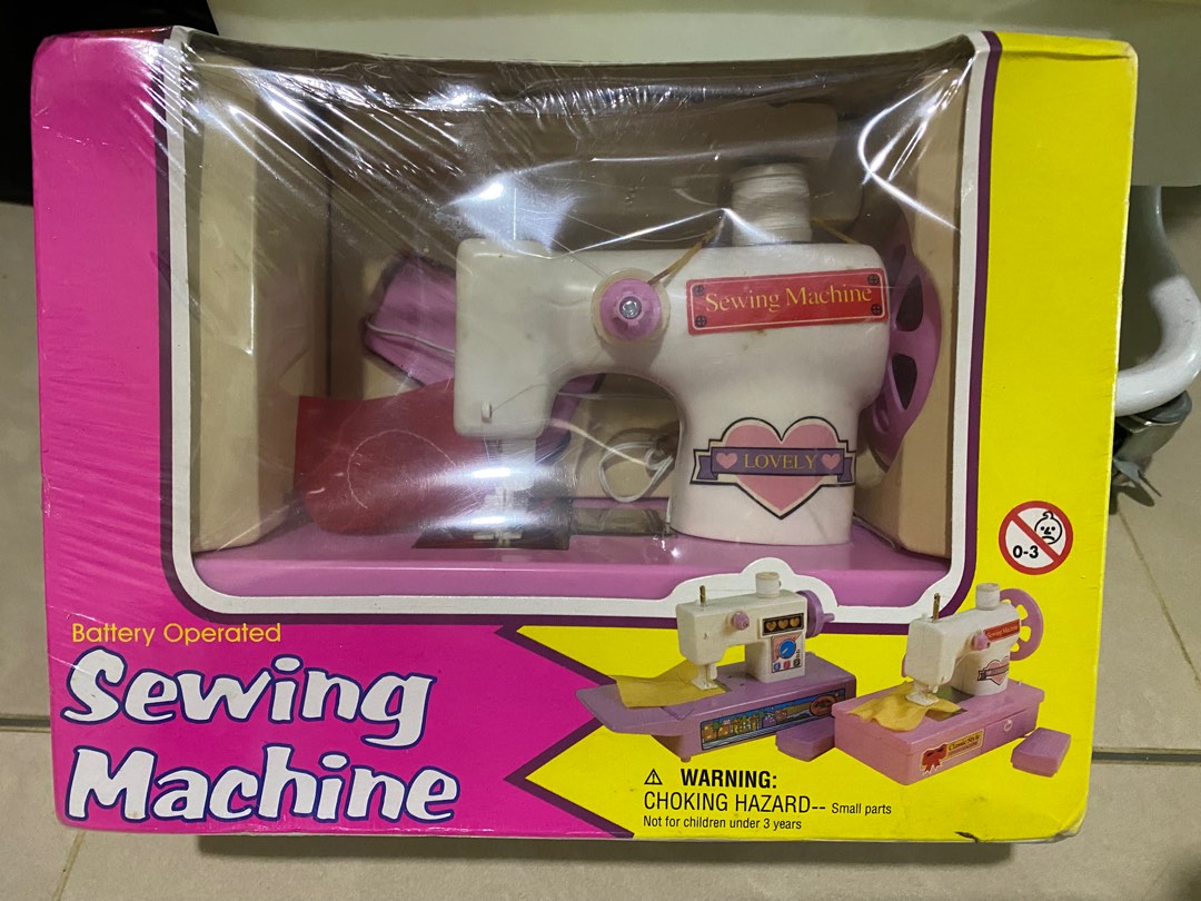 Mini Sewing Machine, Hobbies & Toys, Toys & Games on Carousell