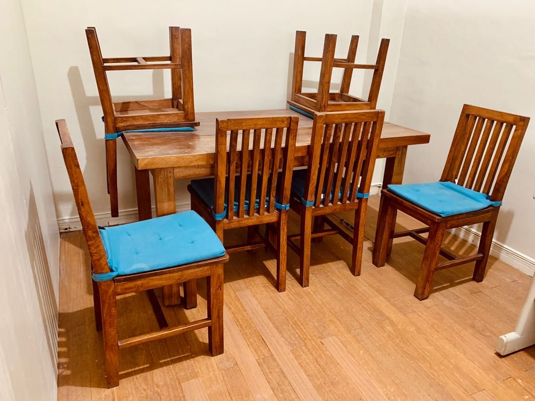 Molave wood table, Furniture & Home Living, Furniture, Tables & Sets on