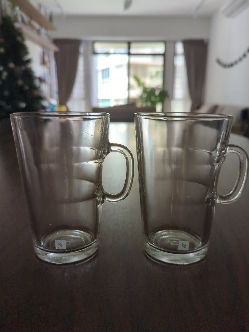 Nespresso View Mugs x2, Furniture & Home Living, Kitchenware