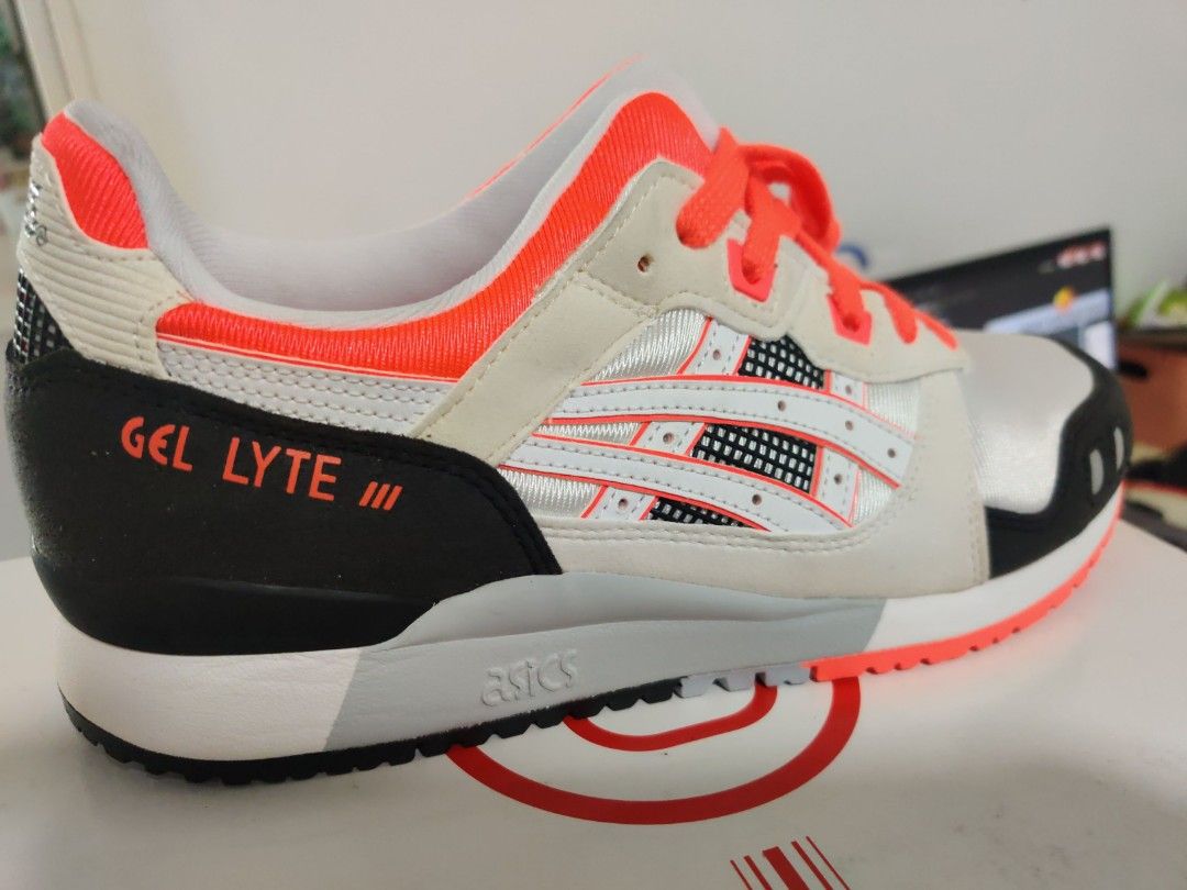New ASICS GEL LYTE III OG FLASH CORAL