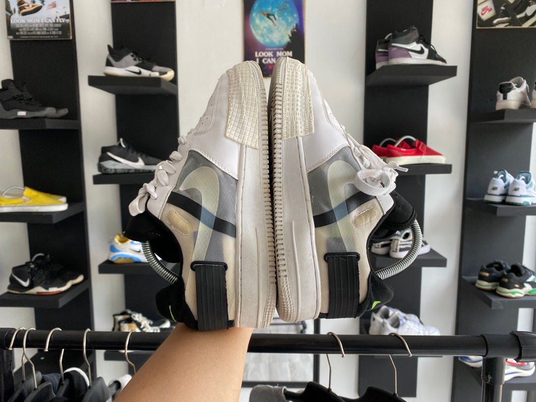 nike af1 type white black