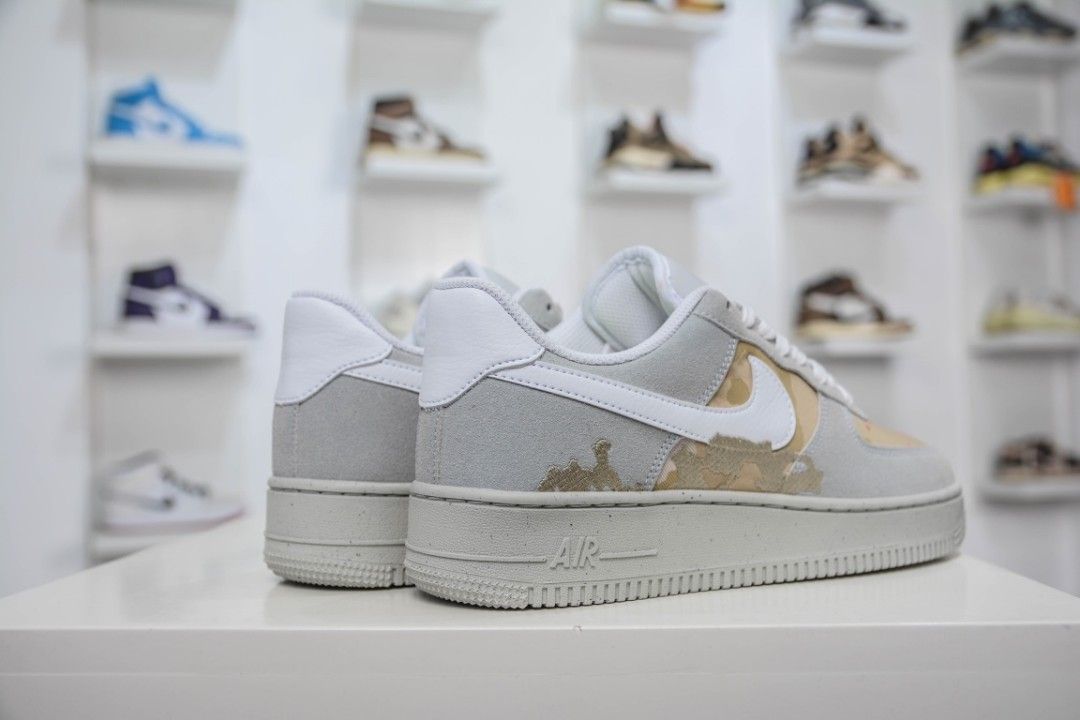 Nike Air Force 1 Low 07 LX Embroidered Desert Camo W 2021