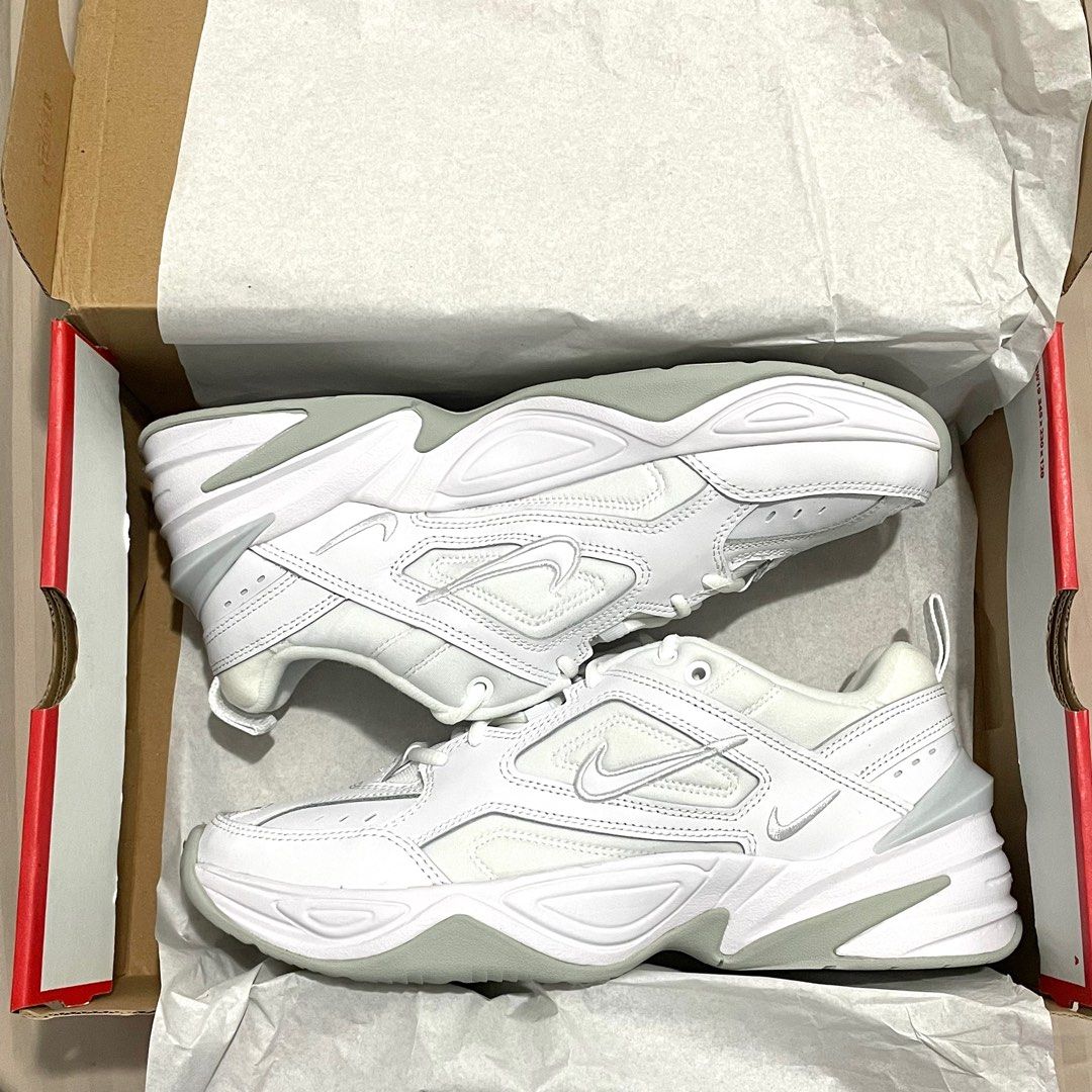 M2K White Shoes NEW, Men's Fashion, Footwear, Sneakers on Carousell