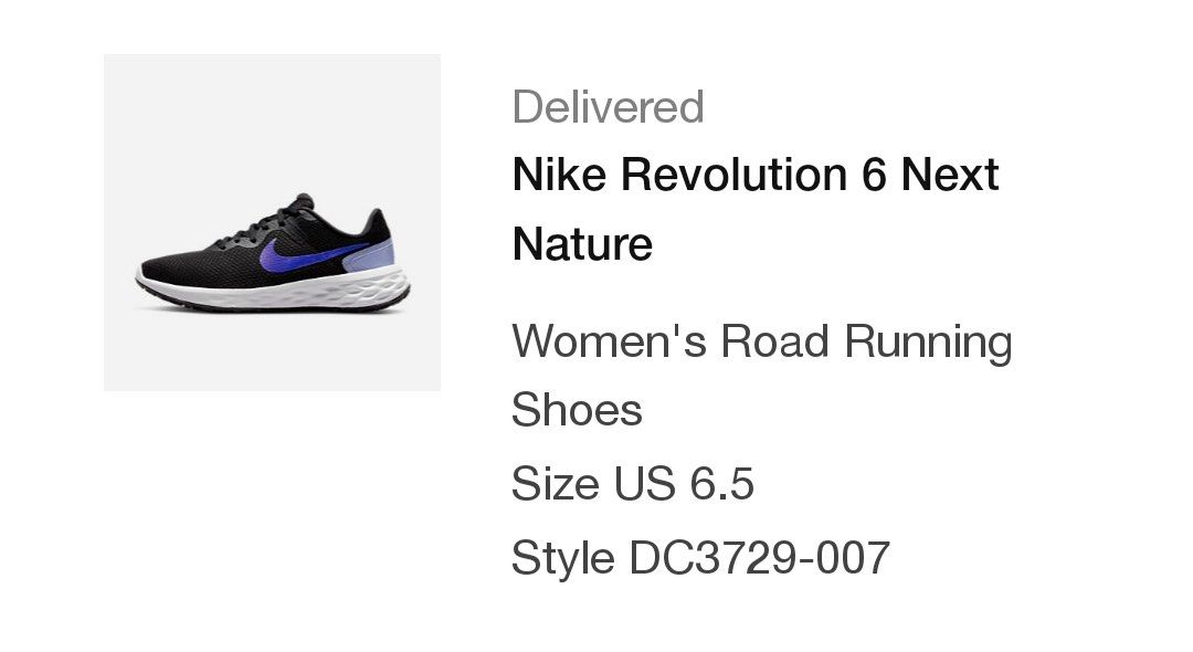 Nike Revolution 6 Next Nature (U.S 6.5 or size 37), Women's Fashion,  Footwear, Sneakers on Carousell