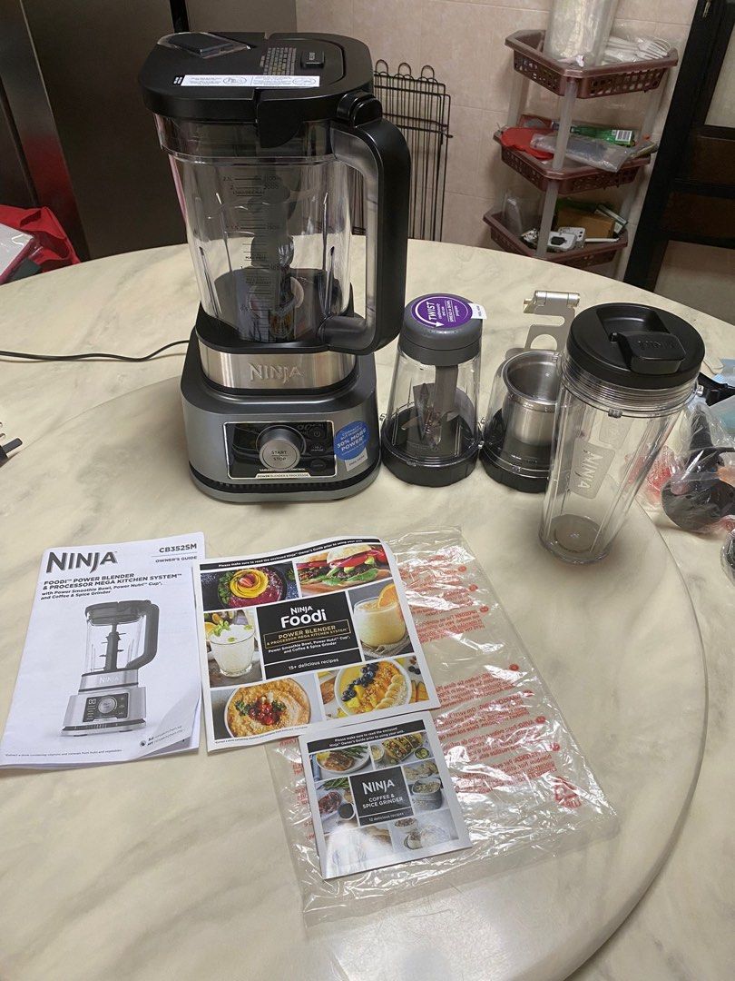 Ninja Foodi Power Blender & Processor Mega Kitchen System, TV & Home