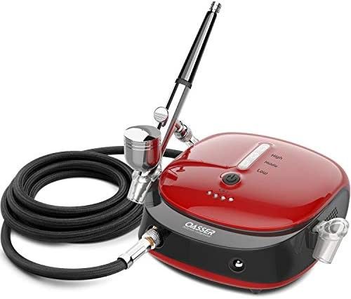 Oasser Airbrush Kit, 3 Modes Dual-Action Airbrush Gun Set with ...