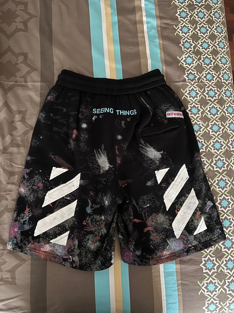 Off white cheap seeing things shorts