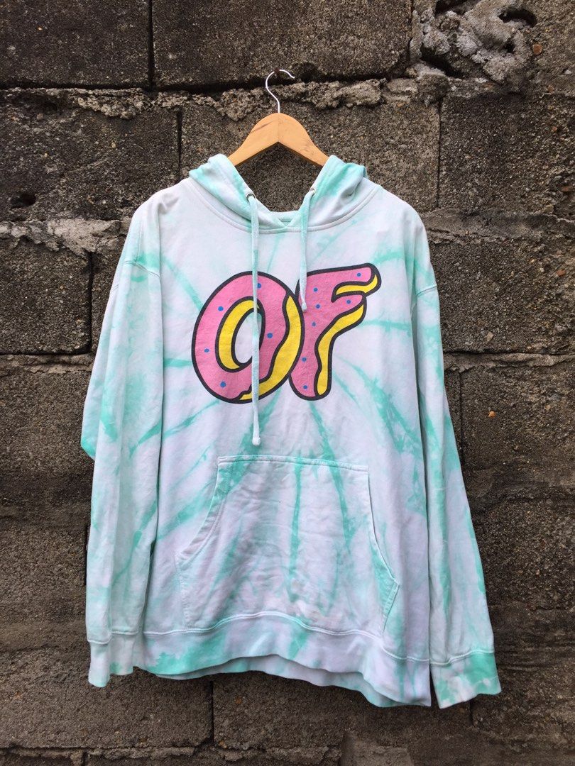 Odd future aqua tie dye hoodie sale