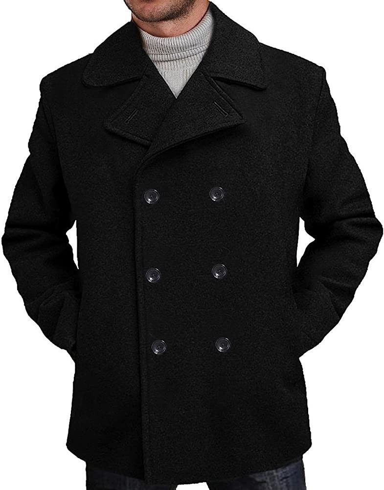 Old navy black peacoat hot sale
