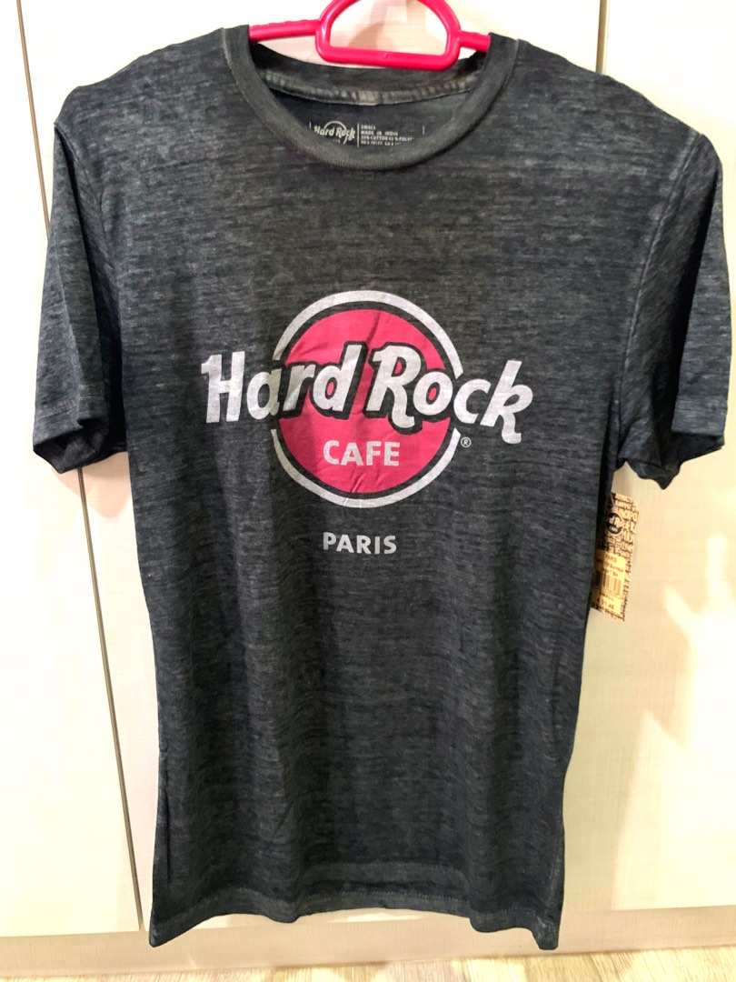 ORIGINAL HARD ROCK CAFE PARIS SHIRT Men s Fashion Tops Sets Tshirts Polo Shirts on Carousell
