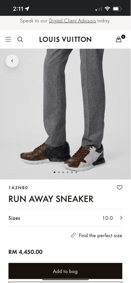 Run Away Trainers - Luxury All Shoes - Shoes, Men 1A3N80