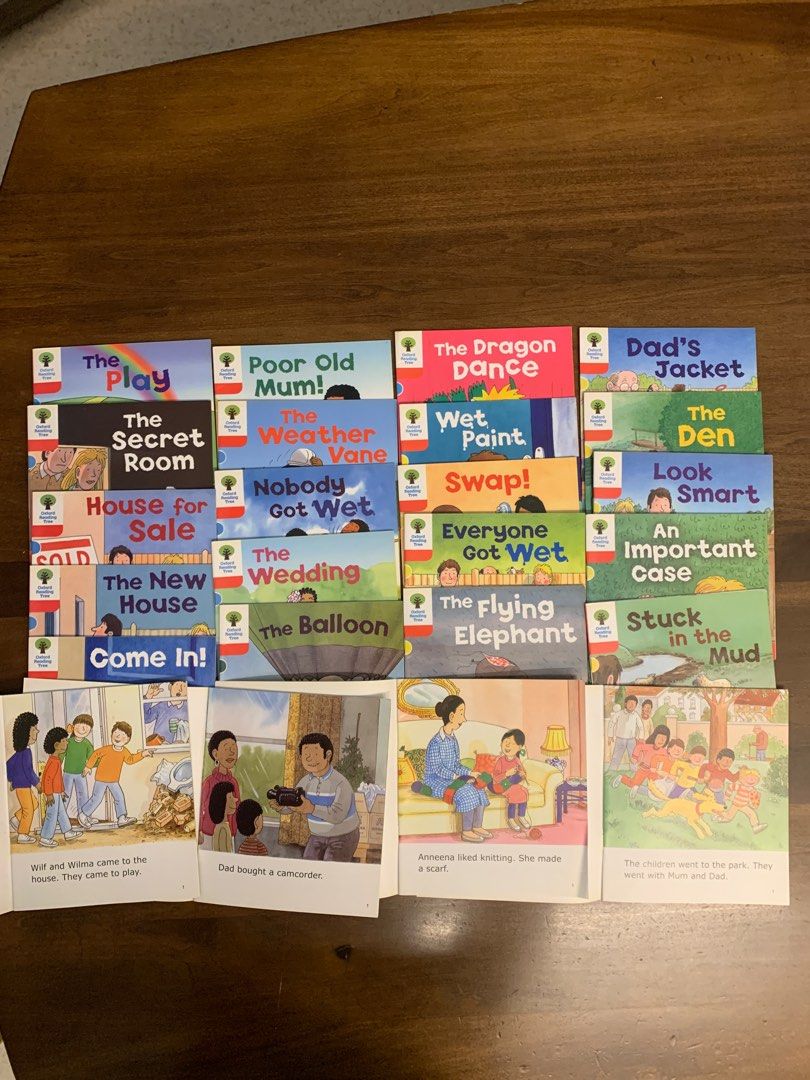 Oxford reading tree Stage 4, 興趣及遊戲, 書本 & 文具, 小朋友書 Carousell