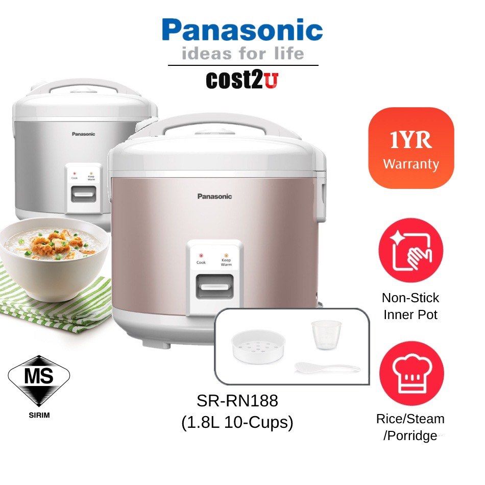 Panasonic Rice Cooker 1.8 litre, TV & Home Appliances, Kitchen Appliances, Cookers on Carousell