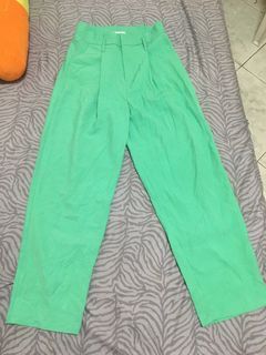 Pastel Green Korean Trousers