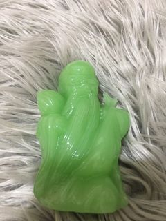 Patung dewa fu lu sou , patung giok