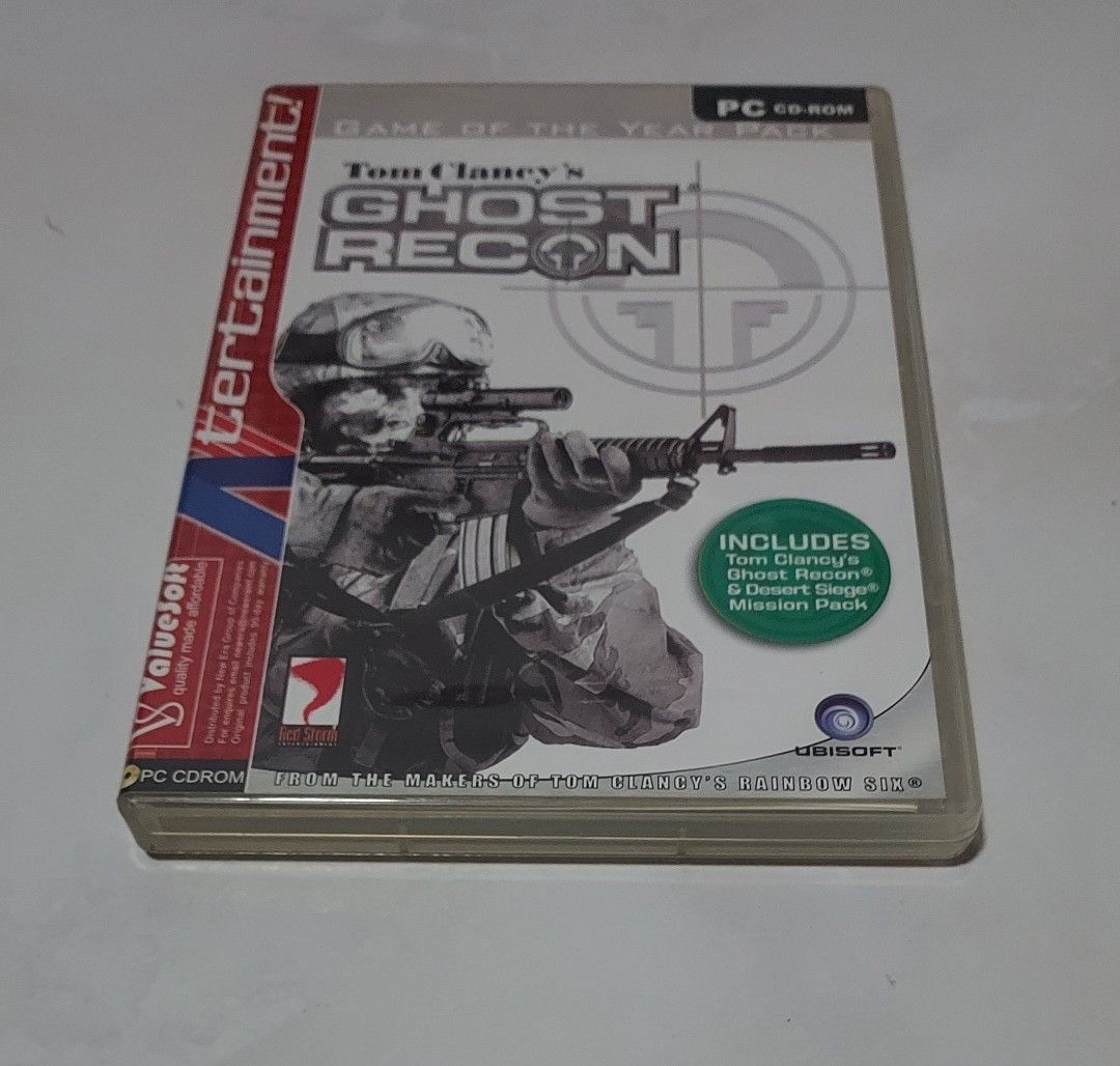 PC Game Tom Clancy's Ghost Recon Game of The Year Pack, Video Gaming