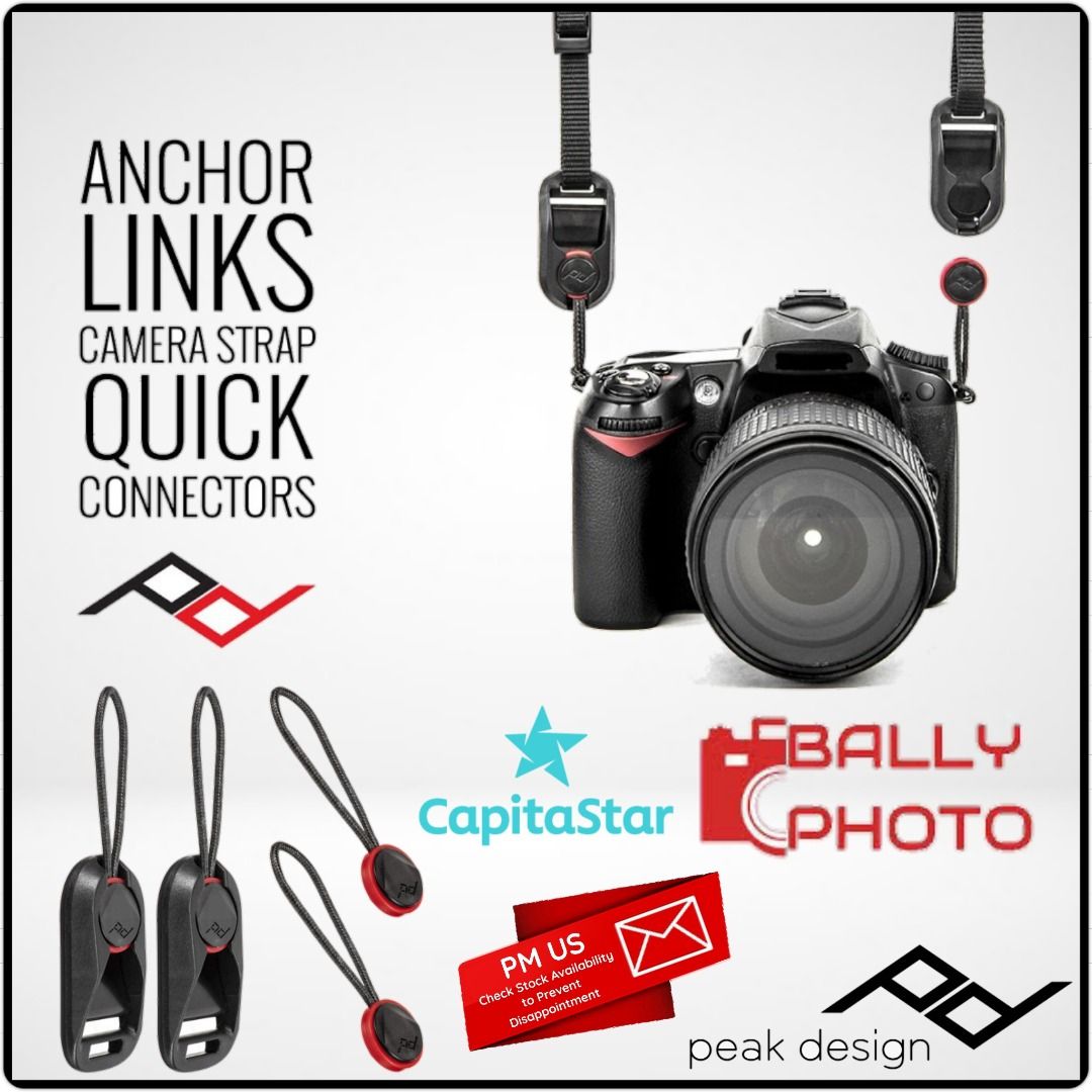 Peak Design AL4 Anchor Links, Photography, Photography Accessories