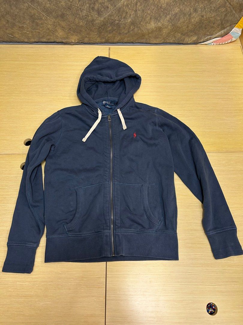 Blue And Yellow Polo Jacket Vintage Polo Ralph Lauren Old English