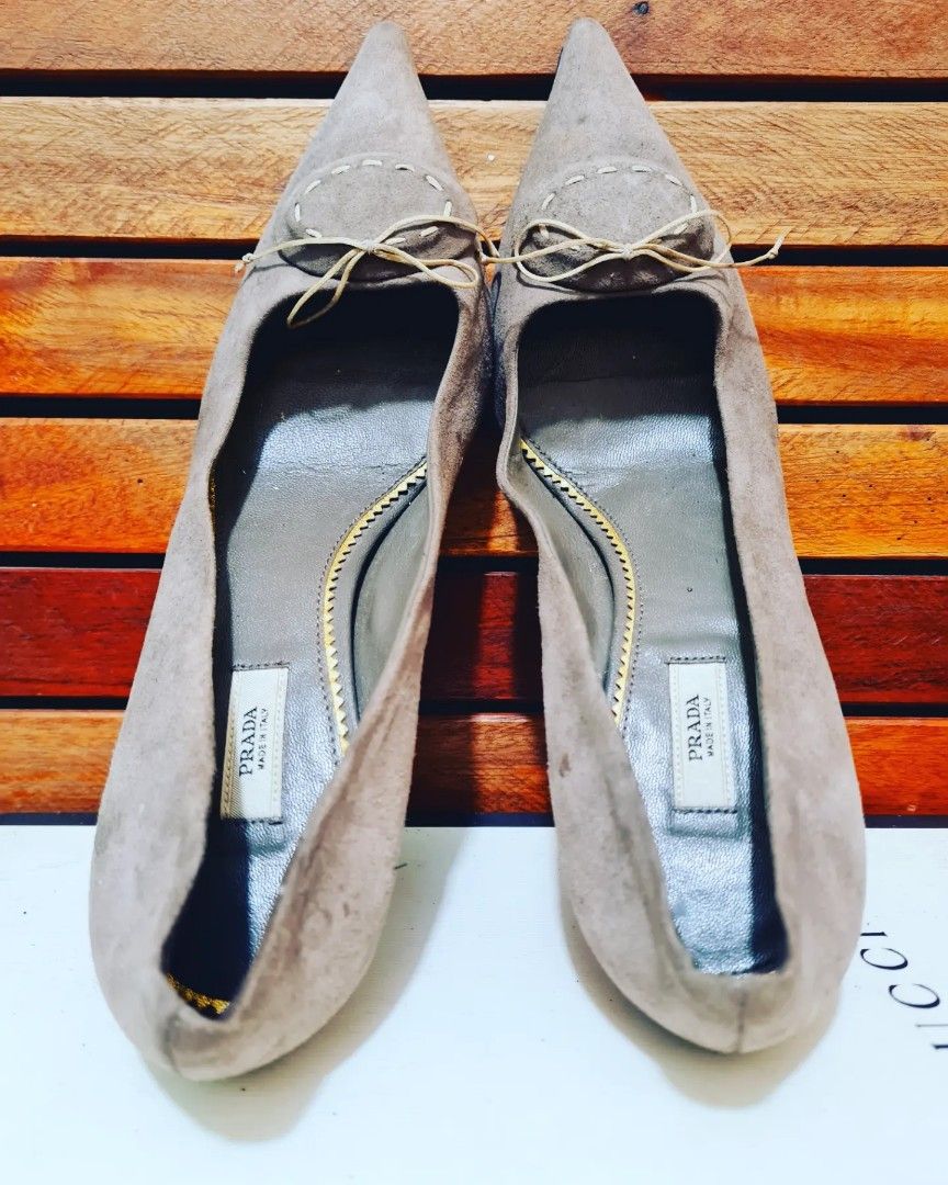 PRADA VERO CUOIO pumps Shoes size 36eu Women s Fashion Footwear