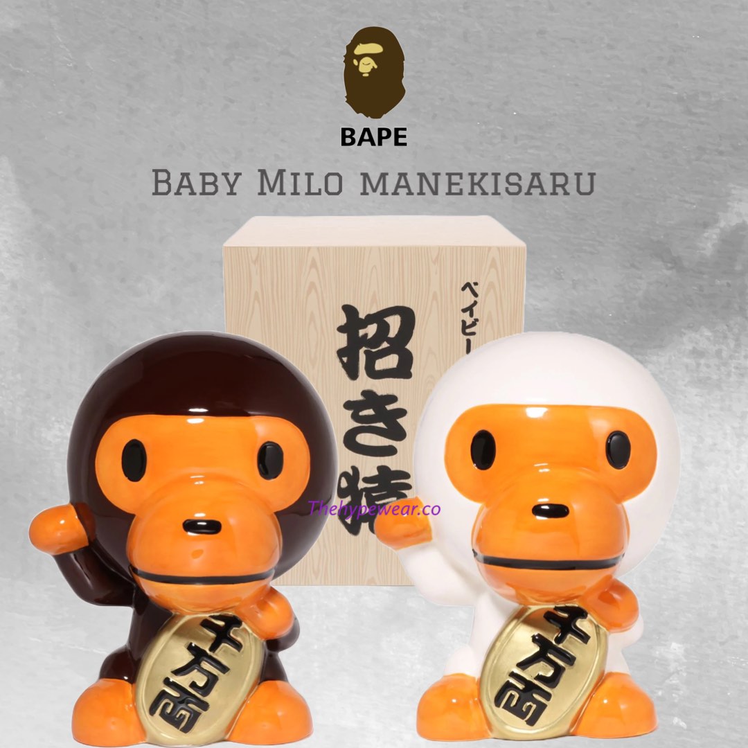 Preorder]BAPE Baby Milo Manekisaru, Hobbies & Toys, Toys & Games