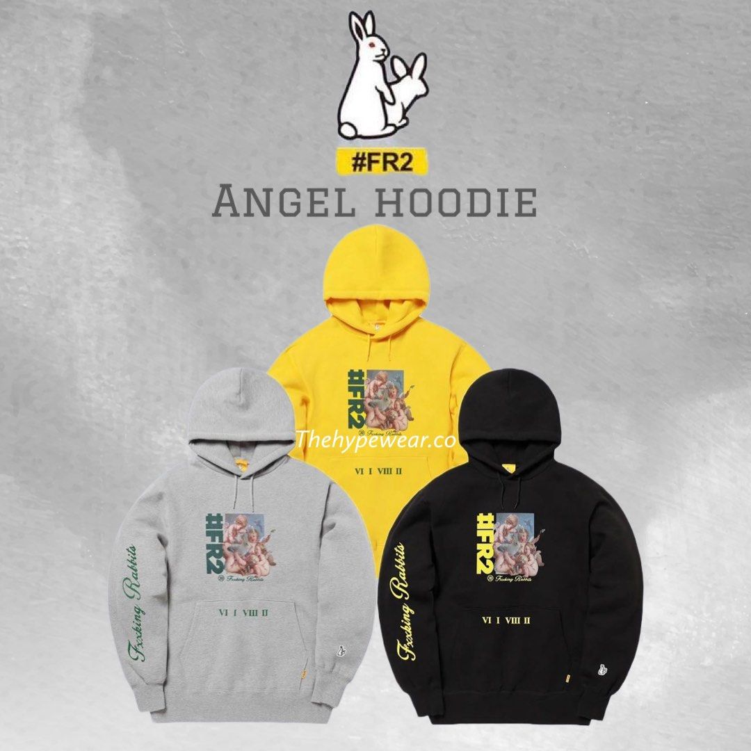 FR2 Ninja Rabbit Hoodie (Grey)