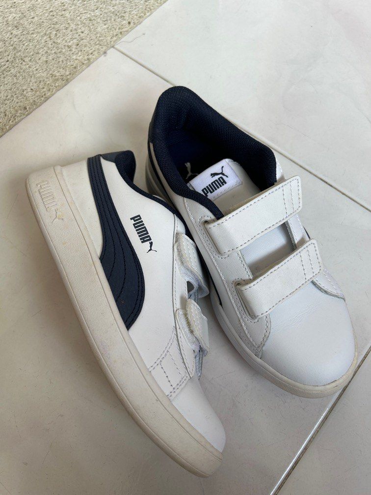 Puma smash v2 white sneakers new arrivals