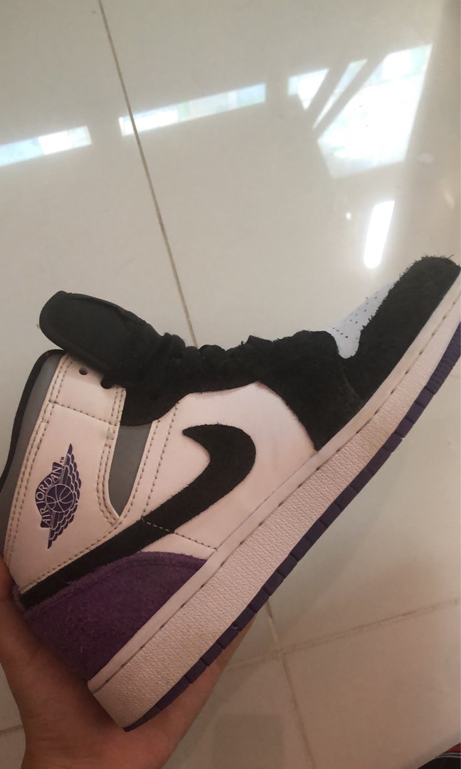 womens purple jordan 1
