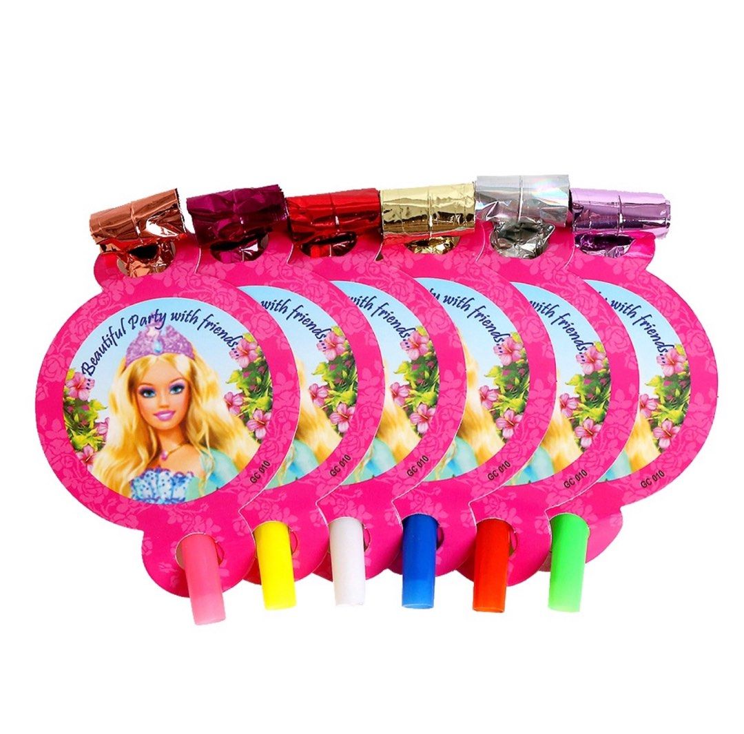 [Ready Stock] Simple series (Set of 12) Barbie Doll Princess Disposable ...