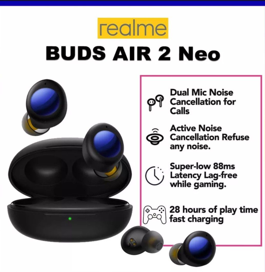 Realme buds best sale neo charging time