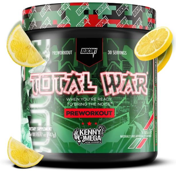 Redcon1 Total War PreWorkout (30 Servings) All New Limited Edition