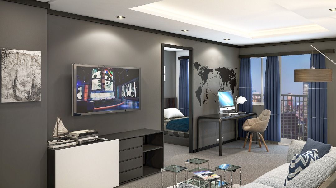 RFO Family Suit B with Balcony Condo at S Residences starts in Pasay