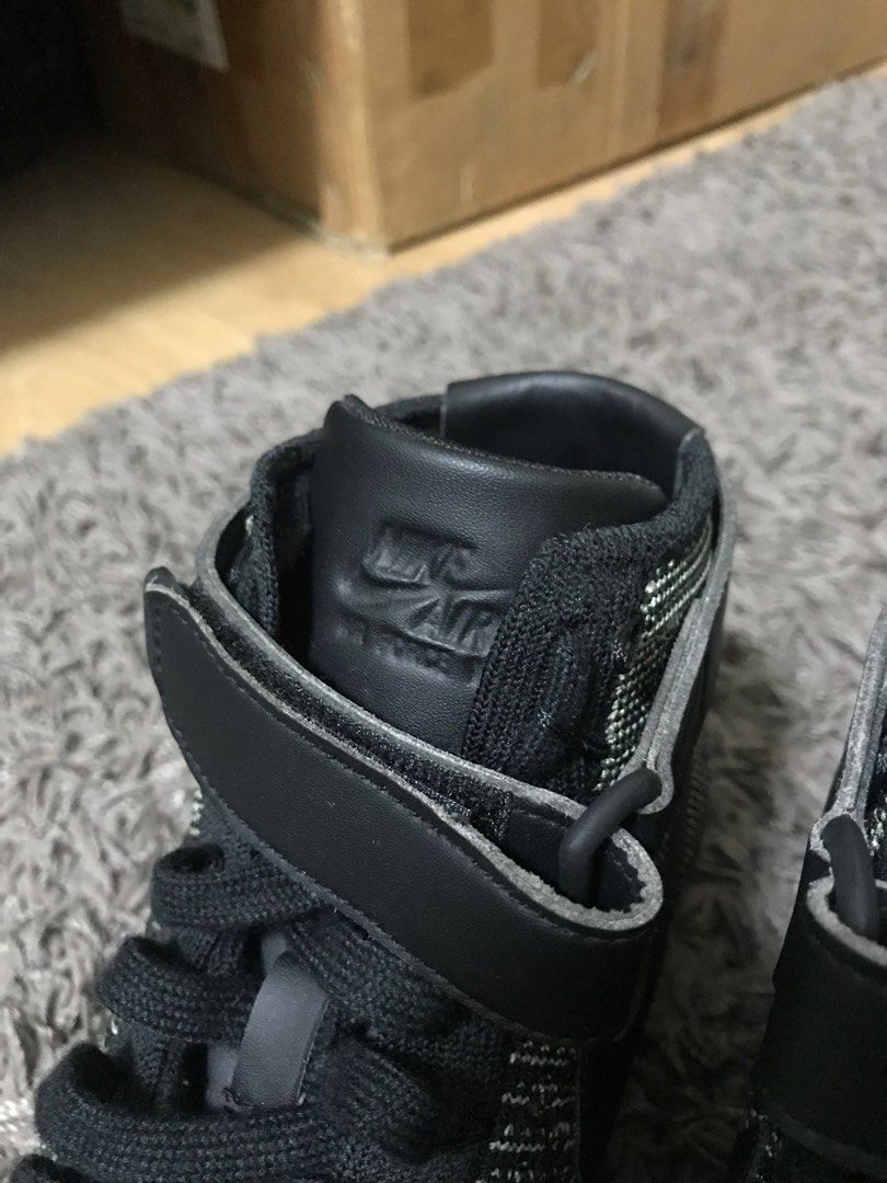 RM 200 NIKE Air Force 1 Ultra Flyknit Mid Palm Green