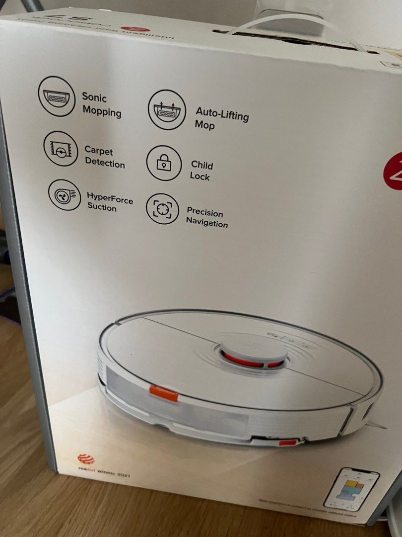 Roborock S7 Robot Vacuum UltraSonics Mopping, Vacuum & Mop Robotic