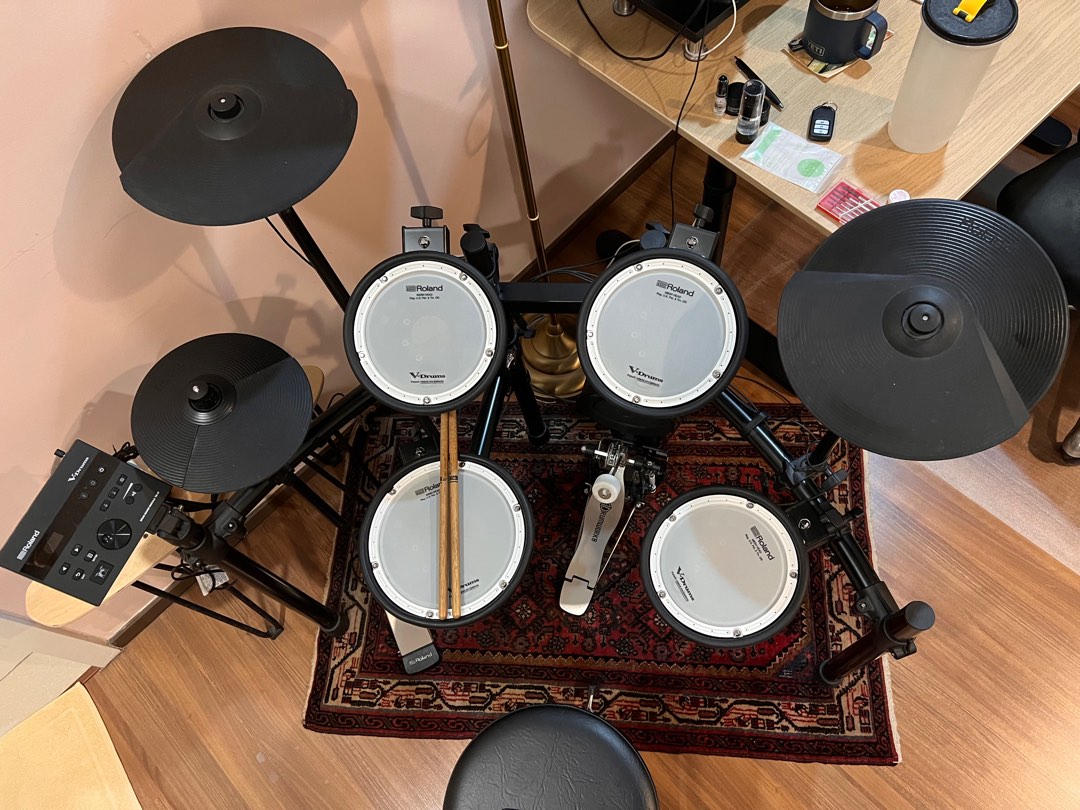 Roland TD 07KV Electronic Drum Kit Full Set Hobbies Toys
