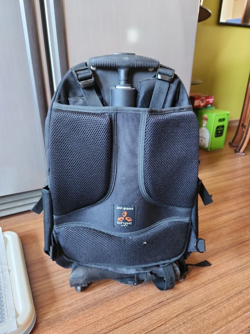 Roller backpack, Men's Fashion, Bags, Backpacks on Carousell