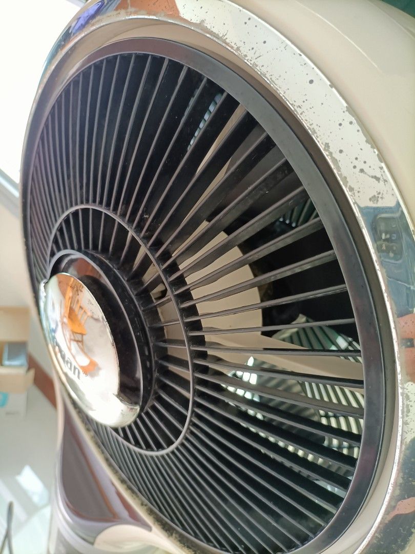 Roman Air Circulation Stand Fan, Furniture & Home Living, Lighting