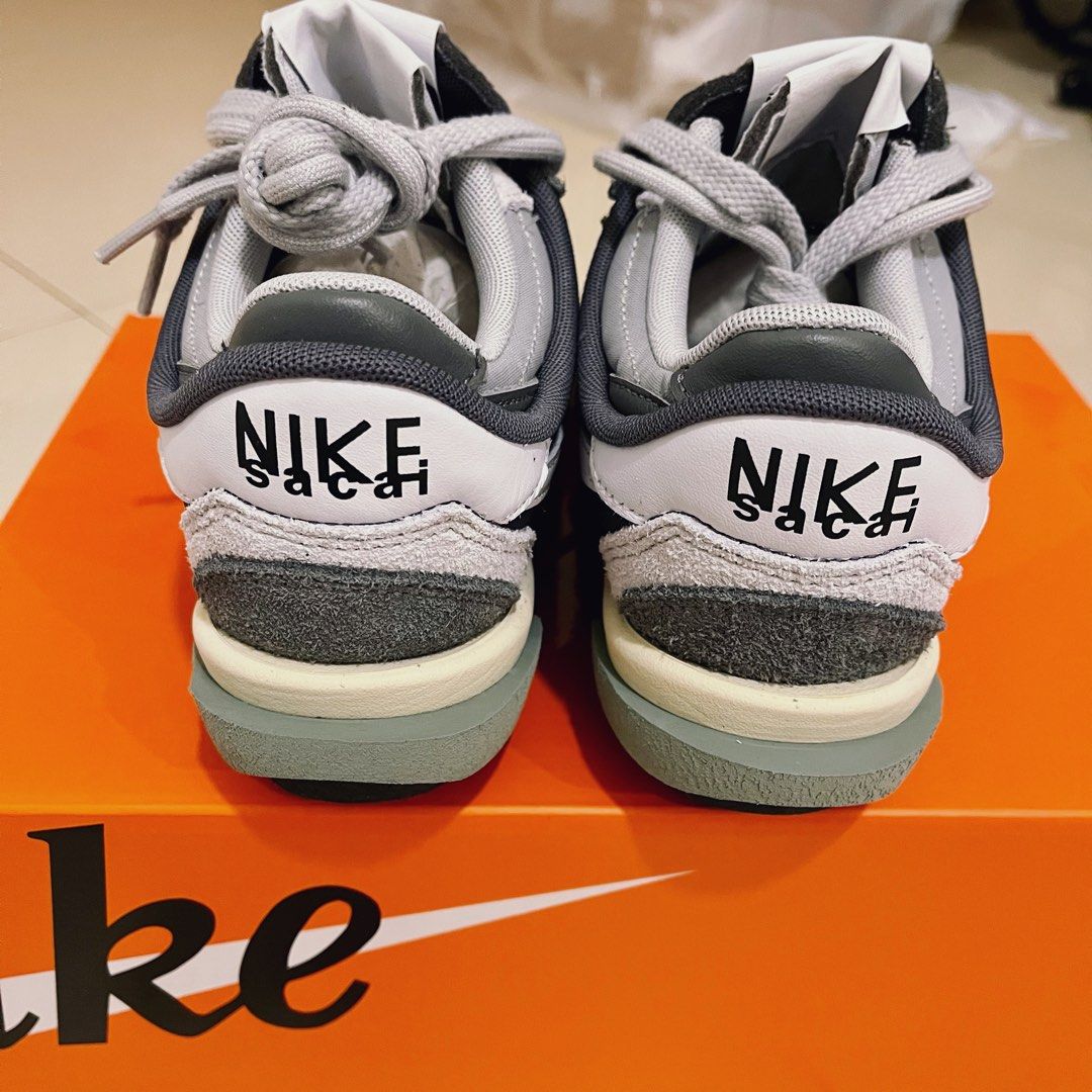 Sacai X Nike zoom cortez iron grey, 女裝, 鞋, 波鞋- Carousell