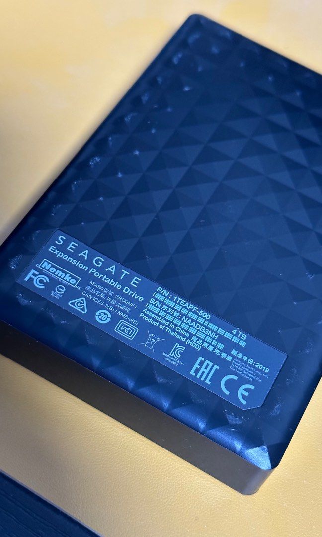 Seagate Expansion Portable Drive 4TB, Computers & Tech, Parts