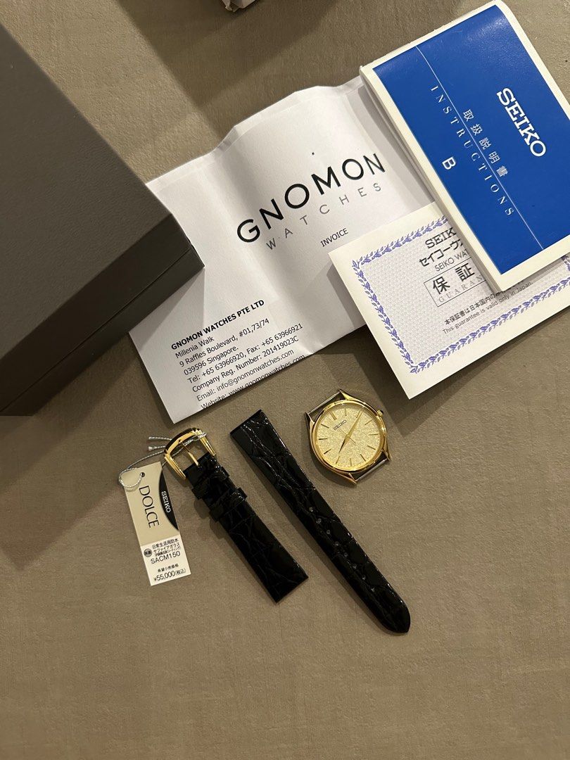 Gnomon seiko deals