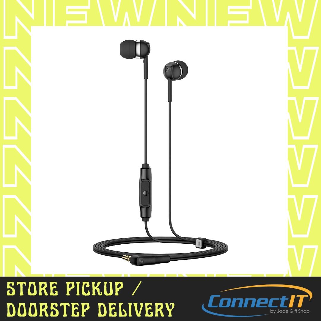 Sennheiser CX80s Wired In Ear Earphone with Microphone and Hands free calling