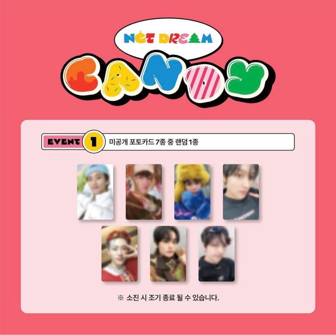 NCT DREAM Candy unboxing 特典 トレカ ジェミン | nate-hospital.com