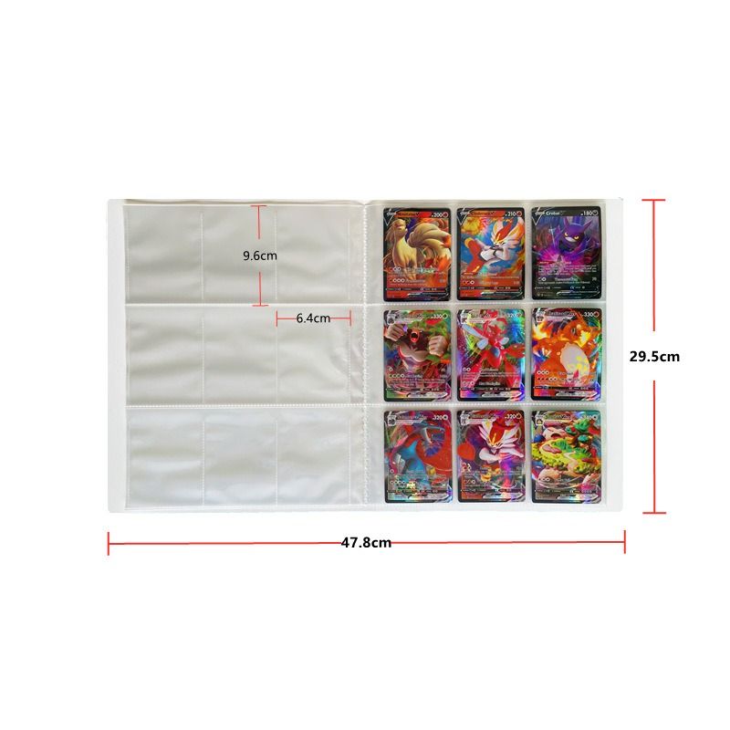 Pokemon 9 Pocket Display Album, Multicolor, Medium Size