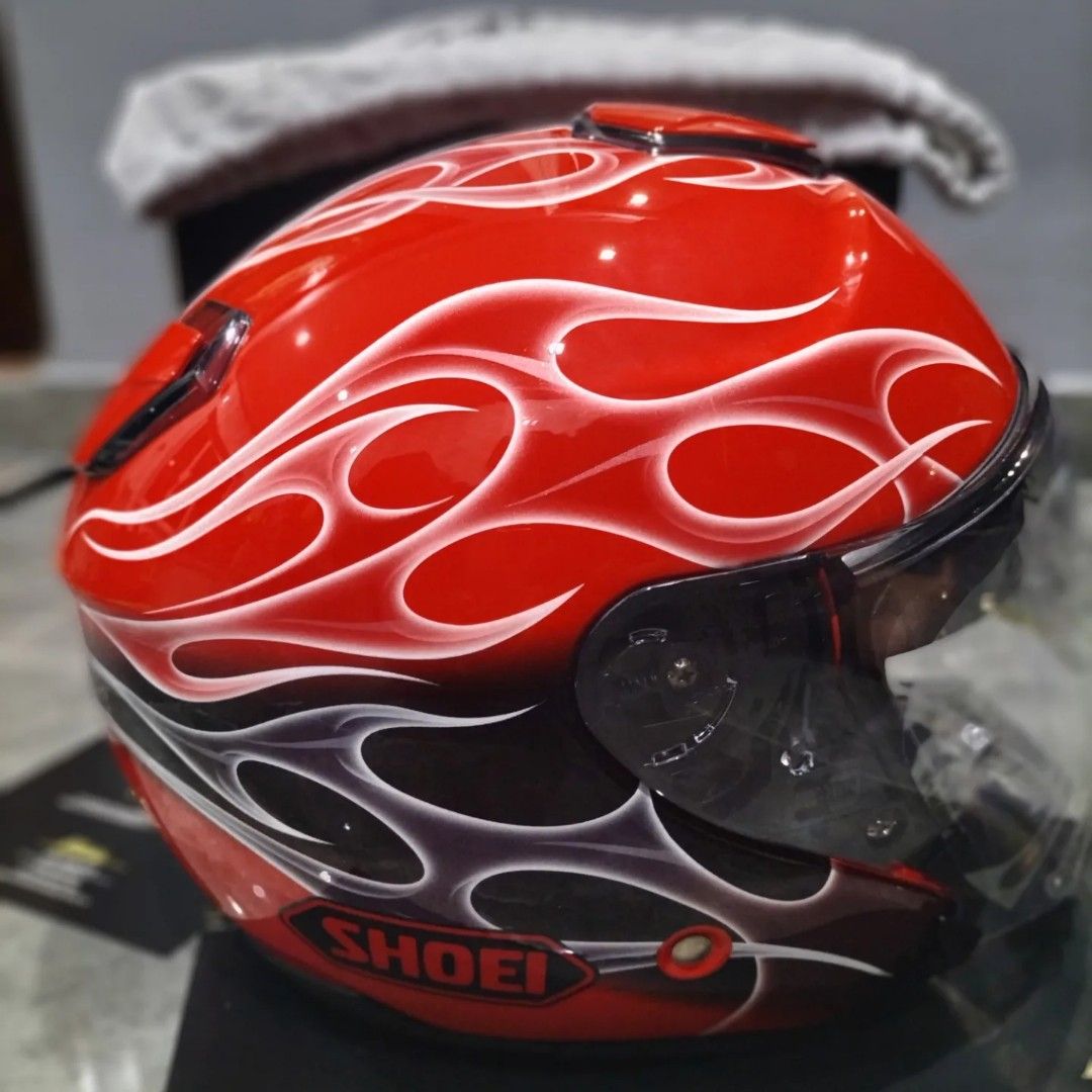 Shoei reborn hot sale red