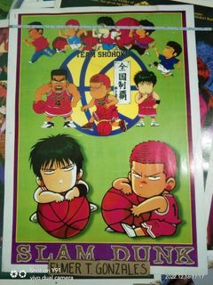 slamdunk posters, year late 1990's palengke posters
