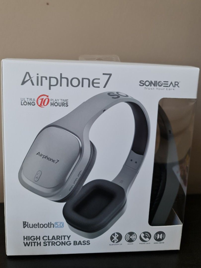 Sonicgear airphone deals 7 specification