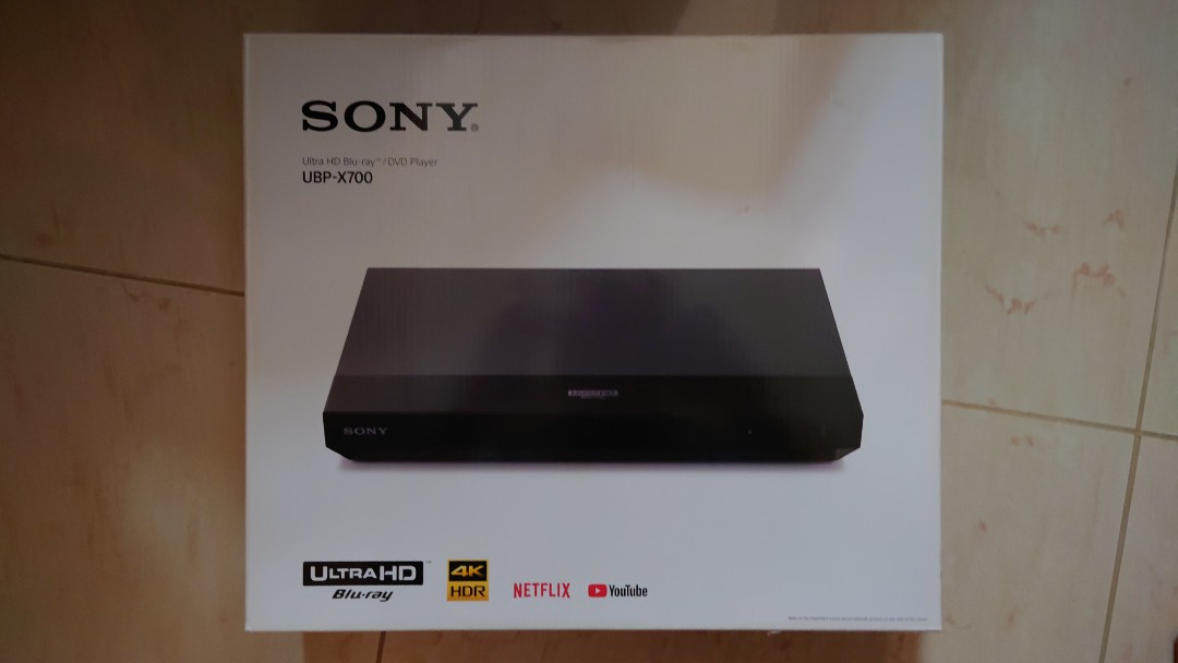 Sony UBP-x700 4k blu ray 藍光碟機, 家庭電器, 電視& 其他娛樂, 藍光