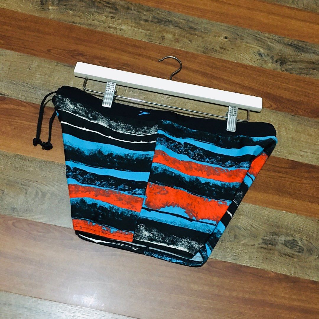 Speedo swimming trunks (Category: Swim Trunks & Board Shorts) located in Quezon City. Submitted by akieo (Listing ID 1203374846, Image 3). Description: Speedo swimming trunks mens Used 2x only** Color: abstract Size 36 ‼️Price now selling 1300 only‼️ Mall price 2,500 Qc area Nationwide shipping.
