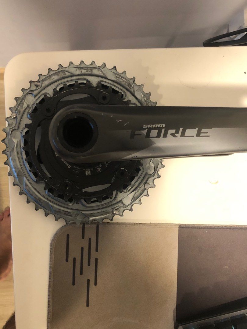 Sram force AXS powermeter crankset, Sports Equipment, Bicycles & Parts